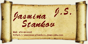 Jasmina Stankov vizit kartica